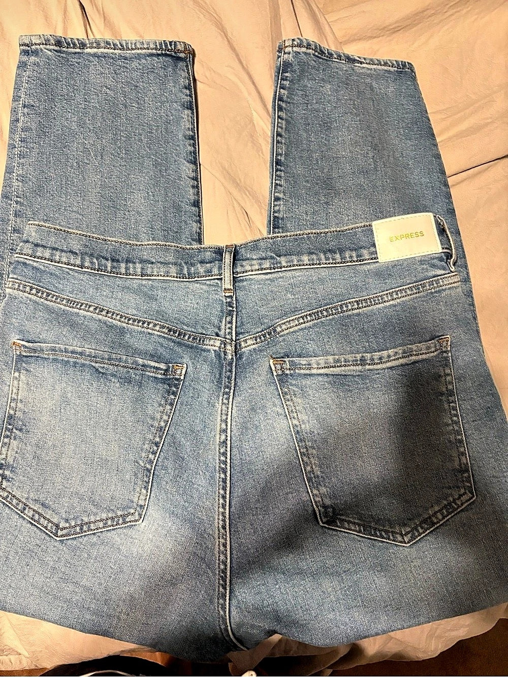 Express Super High Rise Mom Jean High Rise Jeans Waist 14